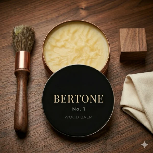 Bertone No. 1 | Bálsamo de Cera de Abeja Premium para Madera
